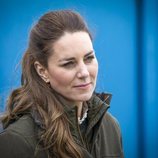 Kate Middleton en el Centro Europeo de Energía Marina en las Islas Orcadas durante su viaje a Escocia