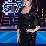 Isabel Pantoja, muy sonriente en el tercer programa de 'Top Star'