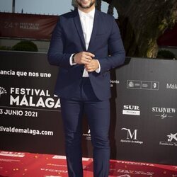 Fran Perea en la gala de inauguración del Festival de Málaga 2021