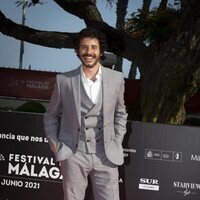Javier Pereira en la gala de inauguración del Festival de Málaga 2021