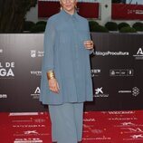 Elvira Mínguez en la alfombra roja del Festival de Málaga 2021
