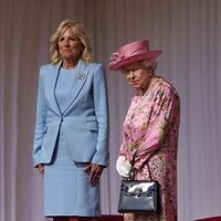 La Reina Isabel y Jill Biden en Windsor Castle