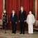 Los Reyes Felipe y Letizia con el Presidente de Corea del Sur, Moon Jae-in, y la Primera Dama Kim Jung-sook, en la cena de Estado en su honor