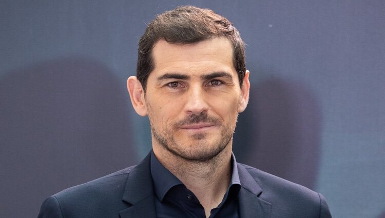 Iker Casillas en la presentación de su documental 'Colgar las alas'