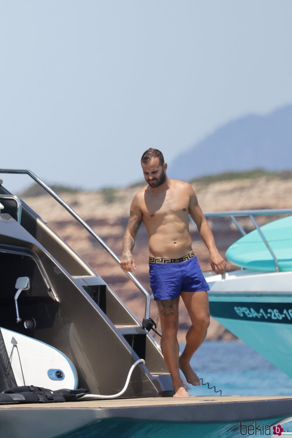 Jesé Rodríguez disfrutando de Ibiza