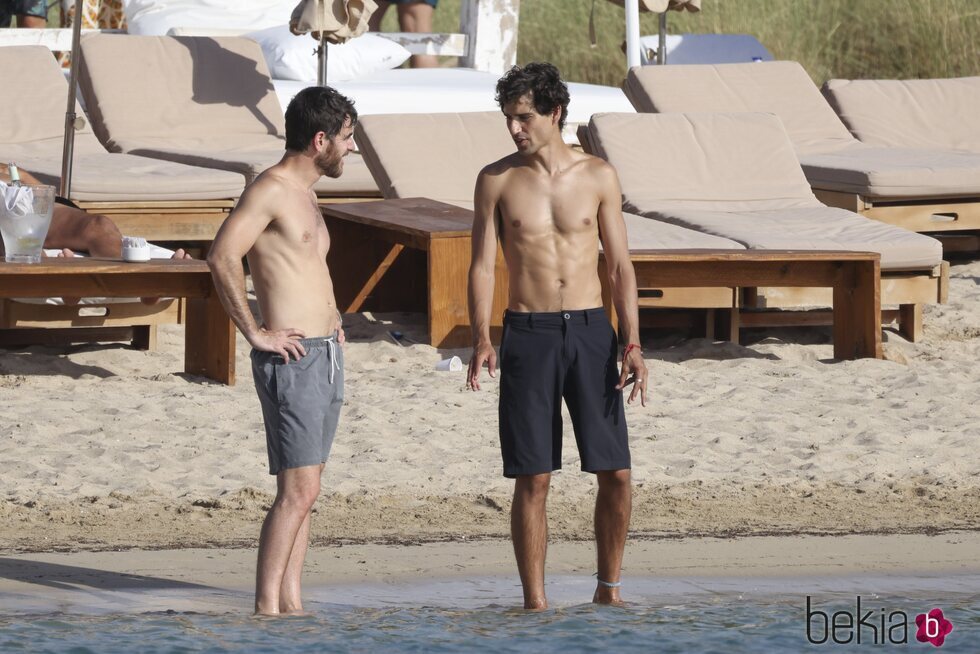 Alfonso Bassave y Daniel Duboy en Ibiza