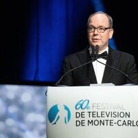 Alberto de Mónaco en la clausura del Festival de Televisión de Monte-Carlo 2021