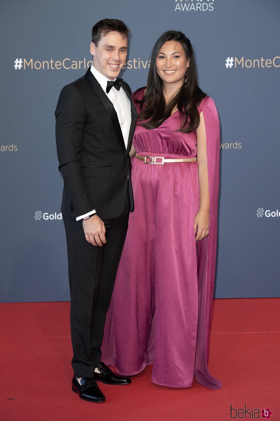 Louis Ducruet y Marie Chevallier en la clausura del Festival de Televisión de Monte-Carlo 2021