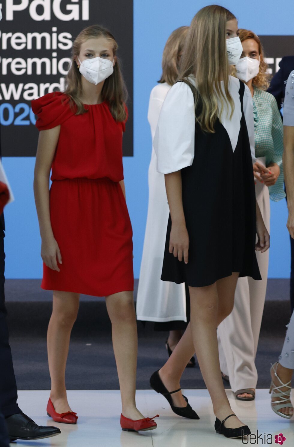 La Princesa Leonor y la Infanta Sofía en los Premios Princesa de Girona 2020 y 2021