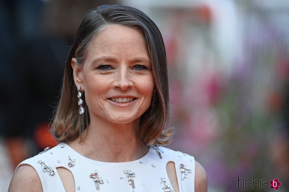 Jodie Foster en la alfombra roja del Festival de Cannes 2021
