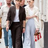 Sophie Turner y Joe Jonas paseando por París