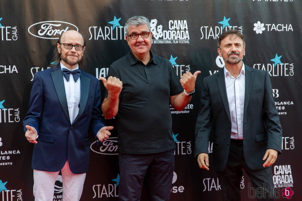 Santiago Segura, Flo Fernández y José Mota en la Gala Starlite 2021