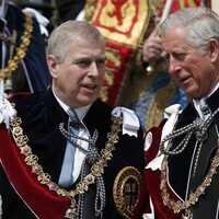 El Príncipe Andrés y el Príncipe Carlos