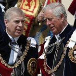 El Príncipe Andrés y el Príncipe Carlos