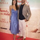 Lidia Torrent y Jaime Astrain en el estreno de la obra de teatro 'El humor de mi vida'