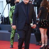 Pedro Almodóvar en la premiere de 'Madres paralelas' en el Festival de Venecia 2021
