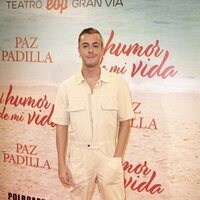 Víctor Palmero en el estreno de la obra de teatro 'El humor de mi vida'