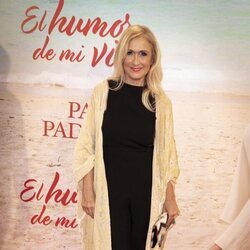 Cristina Cifuentes en el estreno de la obra de teatro 'El humor de mi vida'