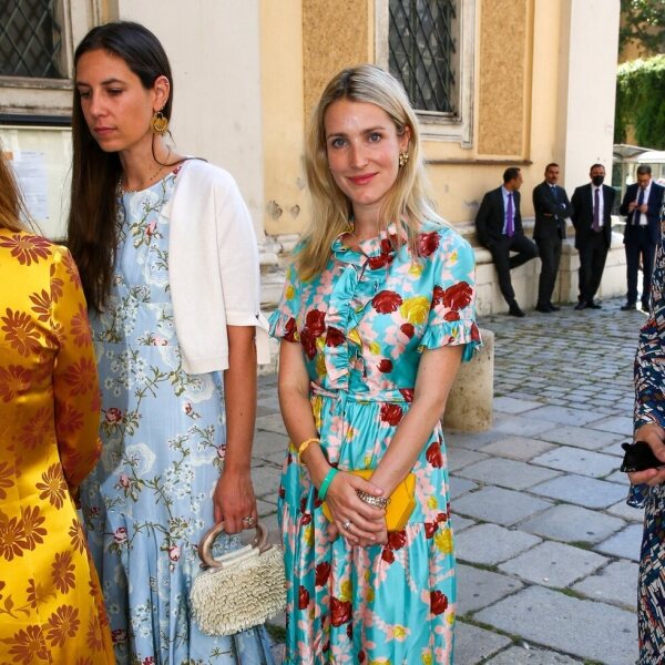 tatiana santo domingo y ekaterina de hannover en la boda de maría