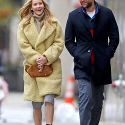 Jennifer Lawrence y Cooke Maroney dando un paseo por Nueva York