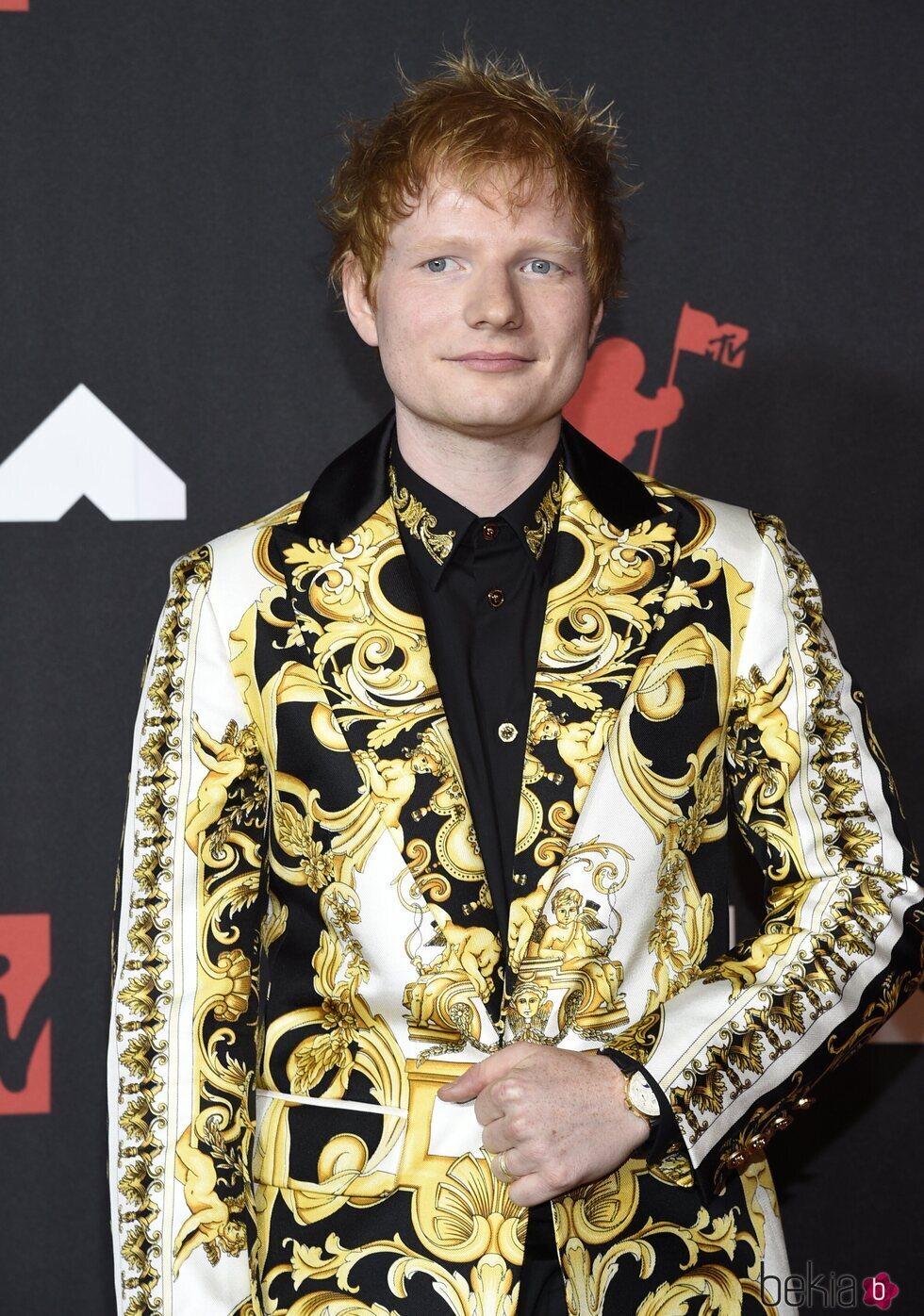 Ed Sheeran en los MTV VMAs 2021 - Alfombra roja de los premios MTV VMAs 2021 - Foto en Bekia Actualidad