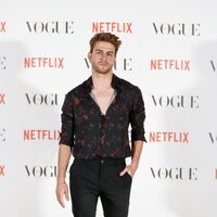 Mario Marzo en el photocall de Vogue Fashion Night Out 2021