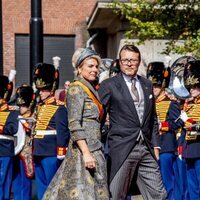 Constantino y Laurentien de Holanda en el Prinsjesdag 2021