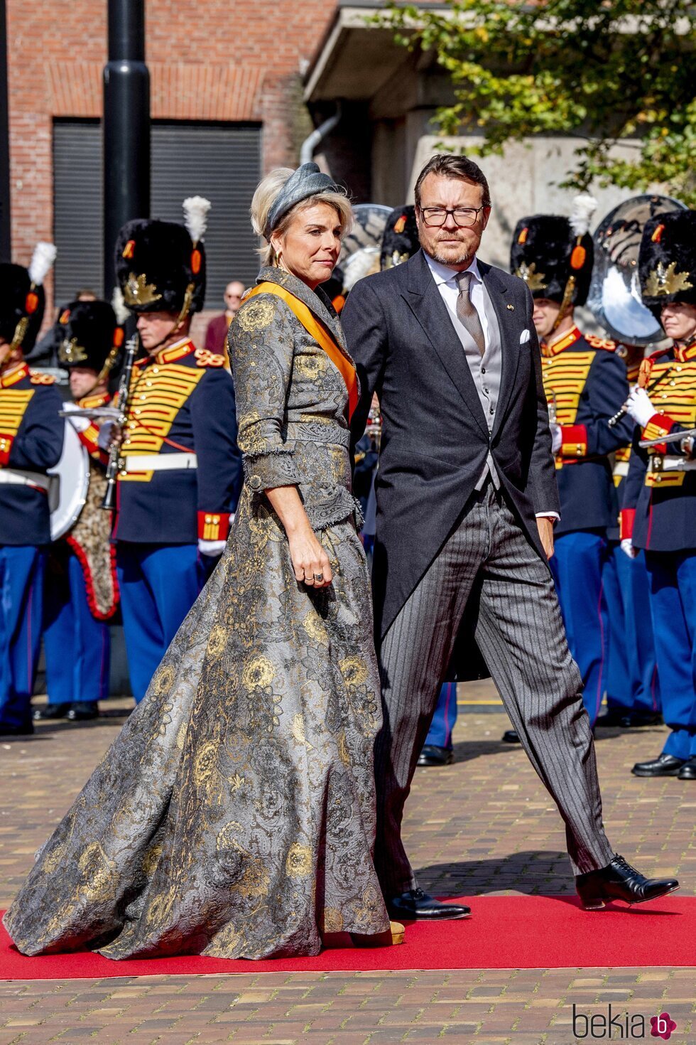 Constantino y Laurentien de Holanda en el Prinsjesdag 2021