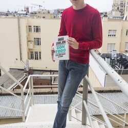 Íñigo Errejón en la presentación de su libro en Madrid