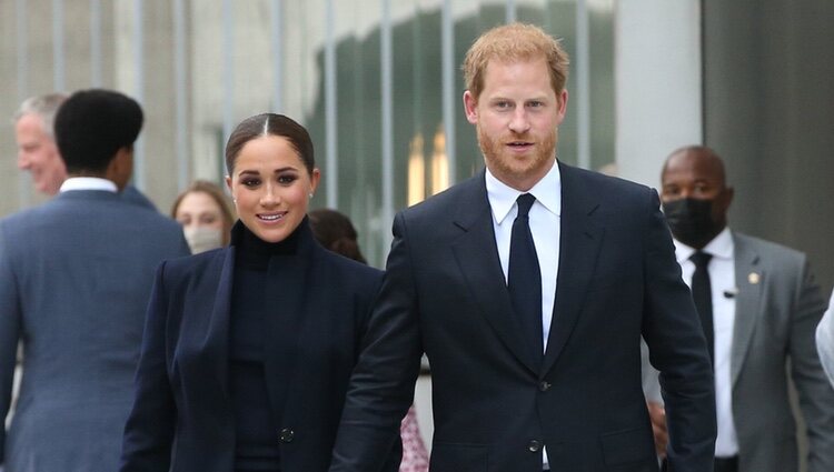 El Príncipe Harry y Meghan Markle en su regreso a la vida pública