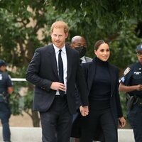 El Príncipe Harry y Meghan Markle en Nueva York en su vuelta a la vida pública