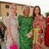 Chantal Hochuli con sus nueras Ekaterina de Hannover y Sassa de Osma en la boda de Marie Astrid de Liechtenstein y Ralph Worthington
