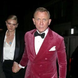 Daniel Craig en la fiesta por el estreno de 'Sin tiempo para morir'