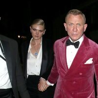 Daniel Craig en la fiesta por el estreno de 'Sin tiempo para morir'