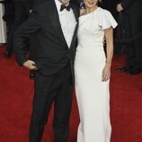 Geri Halliwell y Christopher Horner en el estreno de 'Sin tiempo para morir'