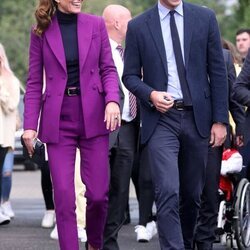 El Príncipe Guillermo y Kate Middleton en la Ulster University en Irlanda del Norte