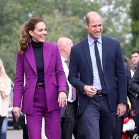 El Príncipe Guillermo y Kate Middleton en la Ulster University en Irlanda del Norte