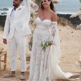 Anabel Pantoja y Omar Sánchez de recién casados en La Graciosa