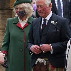 El Príncipe Carlos y Camilla Parker en la sesión inaugural del Parlamento de Escocia