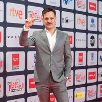 Rodrigo de la Serna en la alfombra roja de los Premios Platino 2021