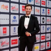 Marc Clotet en la alfombra roja de los Premios Platino 2021
