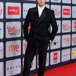 Patrick Criado en la alfombra roja de los Premios Platino 2021