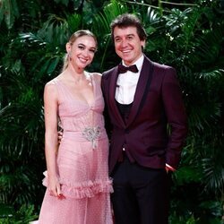 Marta Hazas y Javier Veiga en la fiesta de los Premios Platino 2021