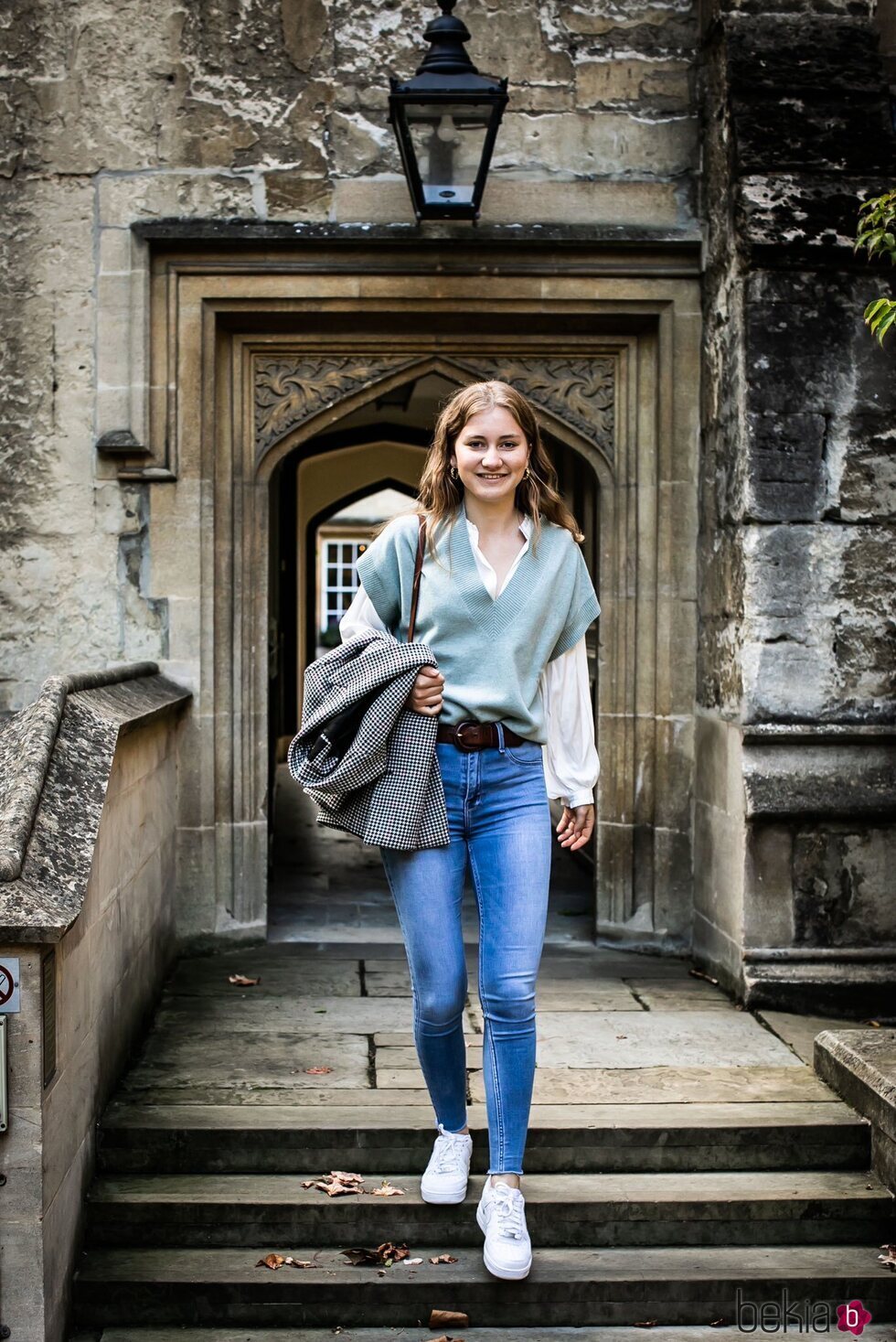 Isabel de Bélgica en el Lincoln College Oxford