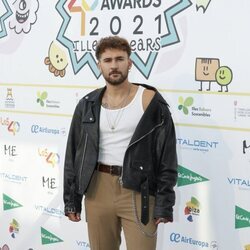 Dani Fernández en la cena de nominados de Los 40 Music Awards 2021