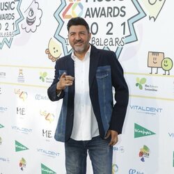 Tony Aguilar en la cena de nominados de Los 40 Music Awards 2021
