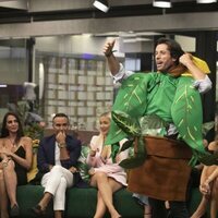 Canales Rivera vestido de planta en la cuarta gala de 'Secret Story'