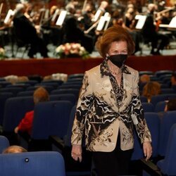 La Reina Sofía en el estreno de la obra galardonada por los Premios Reina Sofía de Composición