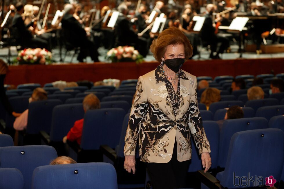 La Reina Sofía en el estreno de la obra galardonada por los Premios Reina Sofía de Composición