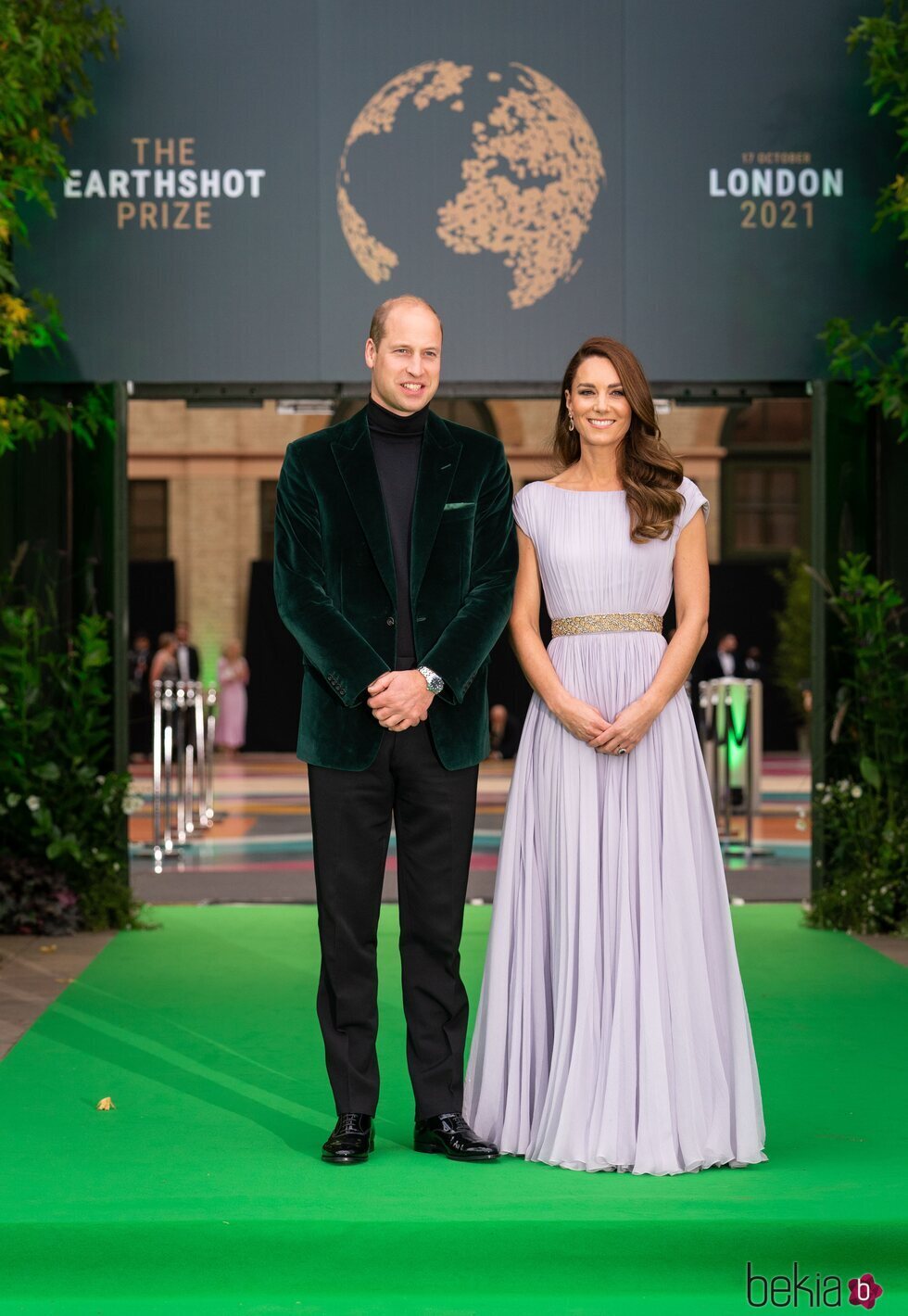 El Príncipe Guillermo y Kate Middleton en los Premios Earthshot 2021 en Londres